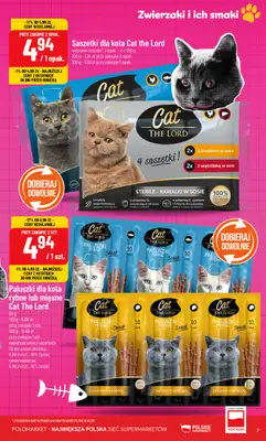 POLOmarket - gazetka promocyjna Katalog Zwierzaki i ich smaki od środy 11.02 do wtorku 24.02 - strona 7