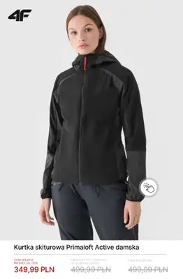 4F - gazetka promocyjna Kurtki narciarskie w super cenach! od poniedziałku 09.02  - strona 8