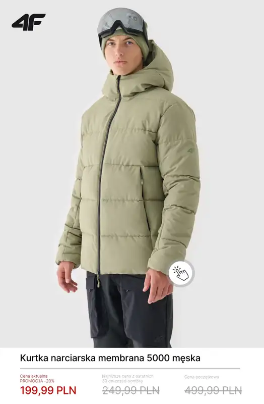 4F - gazetka promocyjna Kurtki narciarskie w super cenach! od poniedziałku 09.02  - strona 5