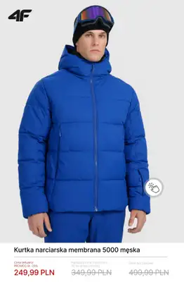 4F - gazetka promocyjna Kurtki narciarskie w super cenach! od poniedziałku 09.02  - strona 7