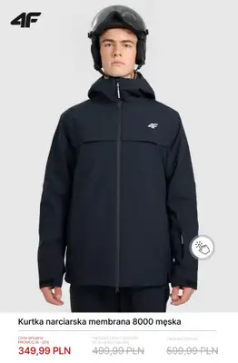 4F - gazetka promocyjna Kurtki narciarskie w super cenach! od poniedziałku 09.02  - strona 10