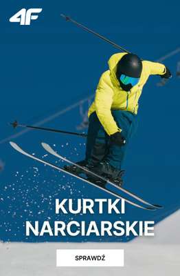 4F - gazetka promocyjna Kurtki narciarskie w super cenach! od poniedziałku 09.02 