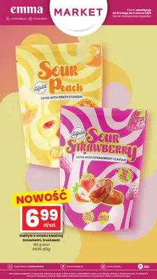 emma MARKET - gazetka promocyjna Plakat promocyjny od czwartku 19.02 do środy 04.03
