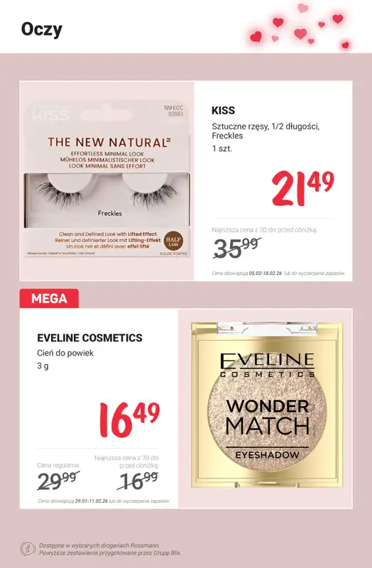 Rossmann - gazetka promocyjna Z kosmetyczki romantyczki - PROMOCJE od poniedziałku 09.02 do środy 11.02 - strona 7