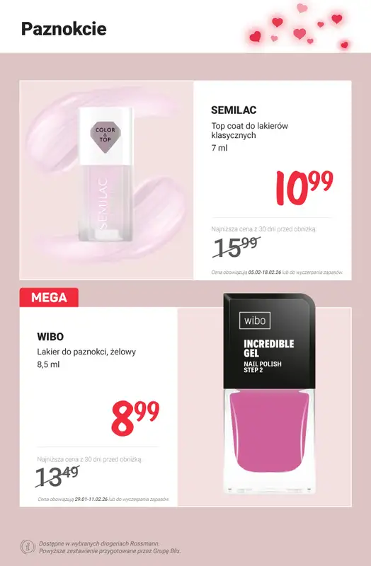 Rossmann - gazetka promocyjna Z kosmetyczki romantyczki - PROMOCJE od poniedziałku 09.02 do środy 11.02 - strona 12