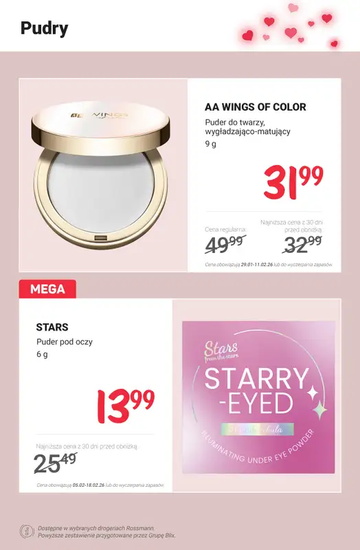 Rossmann - gazetka promocyjna Z kosmetyczki romantyczki - PROMOCJE od poniedziałku 09.02 do środy 11.02 - strona 5