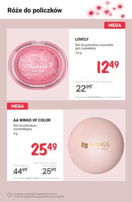 Rossmann - gazetka promocyjna Z kosmetyczki romantyczki - PROMOCJE od poniedziałku 09.02 do środy 11.02 - strona 3