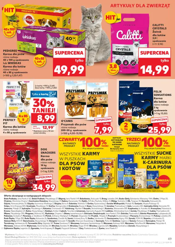 Kaufland - gazetka promocyjna Oferta Kaufland od czwartku 05.02 do wtorku 10.02 - strona 49