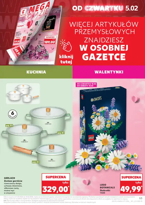 Kaufland - gazetka promocyjna Oferta Kaufland od czwartku 05.02 do wtorku 10.02 - strona 53