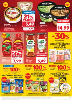 Kaufland - gazetka promocyjna Oferta Kaufland od czwartku 05.02 do wtorku 10.02 - strona 15