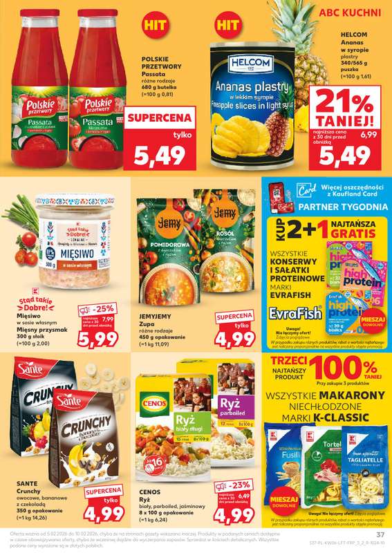 Kaufland - gazetka promocyjna Oferta Kaufland od czwartku 05.02 do wtorku 10.02 - strona 37