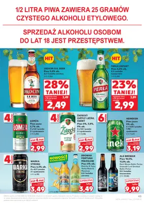 Kaufland - gazetka promocyjna Oferta Kaufland od czwartku 05.02 do wtorku 10.02 - strona 43