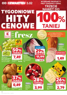 Kaufland - gazetka promocyjna Oferta Kaufland od czwartku 05.02 do wtorku 10.02 - strona 14