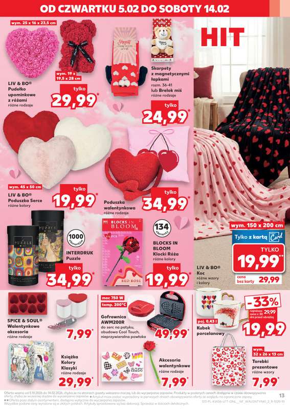 Kaufland - gazetka promocyjna Oferta Kaufland od czwartku 05.02 do wtorku 10.02 - strona 13