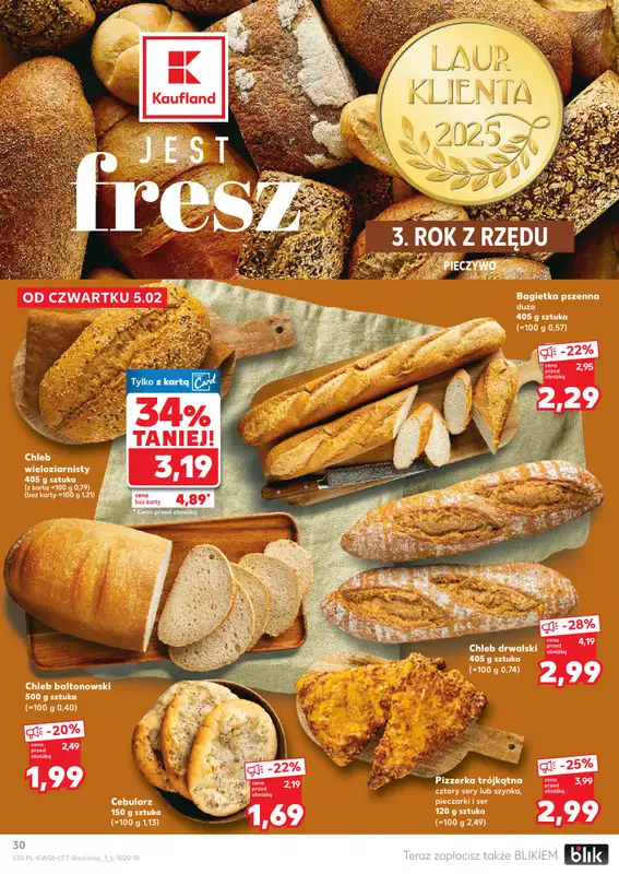 Kaufland - gazetka promocyjna Oferta Kaufland od czwartku 05.02 do wtorku 10.02 - strona 30