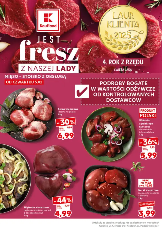 Kaufland - gazetka promocyjna Oferta Kaufland od czwartku 05.02 do wtorku 10.02 - strona 24