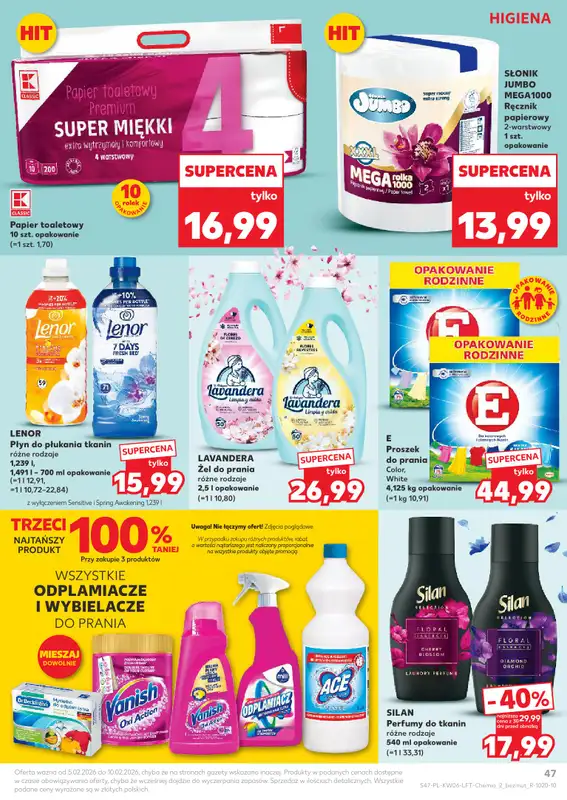 Kaufland - gazetka promocyjna Oferta Kaufland od czwartku 05.02 do wtorku 10.02 - strona 47