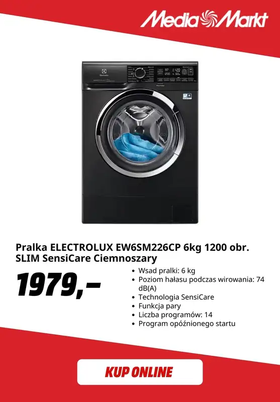 Media Markt - gazetka promocyjna -30% na drugi tańszy produkt Electrolux od poniedziałku 09.02 do wtorku 17.02 - strona 4