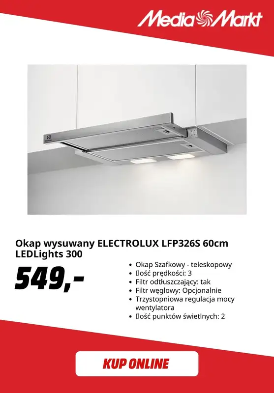 Media Markt - gazetka promocyjna -30% na drugi tańszy produkt Electrolux   - strona 3