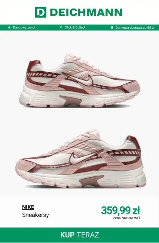 Deichmann - gazetka promocyjna Kultowe sneakersy Nike od poniedziałku 09.02  - strona 10