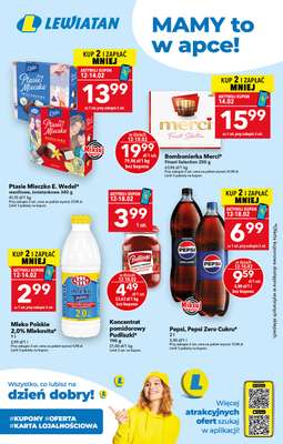 LEWIATAN - gazetka promocyjna Mamy TO w apce! od czwartku 12.02 do środy 18.02