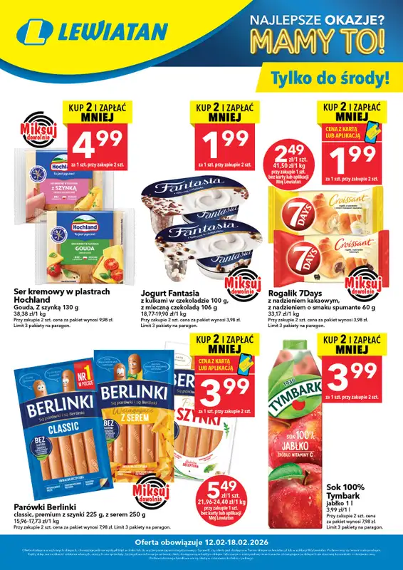 LEWIATAN - gazetka promocyjna Kupuj i zyskaj więcej  