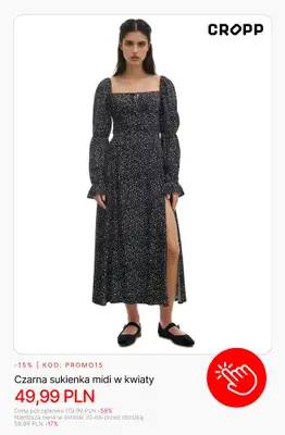 Cropp - gazetka promocyjna Wyprzedaż: do 49,99 PLN dla niej od poniedziałku 09.02  - strona 2