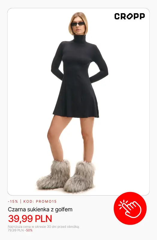 Cropp - gazetka promocyjna Wyprzedaż: do 49,99 PLN dla niej od poniedziałku 09.02  - strona 9
