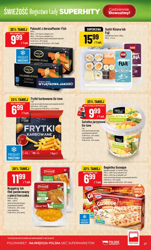 POLOmarket - gazetka promocyjna Gazetka od środy 11.02 do wtorku 17.02 - strona 27