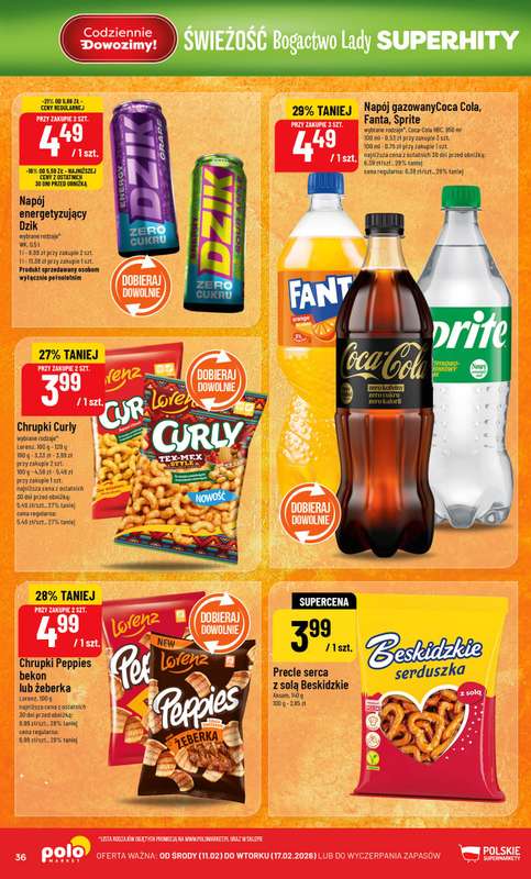 POLOmarket - gazetka promocyjna Gazetka od środy 11.02 do wtorku 17.02 - strona 36