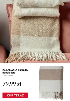 Homla - gazetka promocyjna Ciepłe koce od poniedziałku 09.02  - strona 10