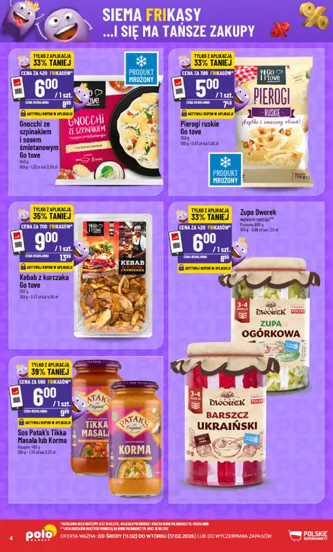 POLOmarket - gazetka promocyjna Frikasowy Katalog od środy 11.02 do wtorku 17.02 - strona 4