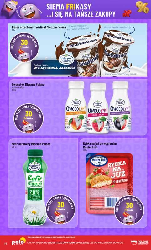 POLOmarket - gazetka promocyjna Frikasowy Katalog od środy 11.02 do wtorku 17.02 - strona 14