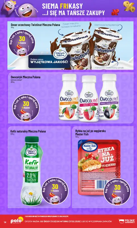 POLOmarket - gazetka promocyjna Frikasowy Katalog od środy 11.02 do wtorku 17.02 - strona 14