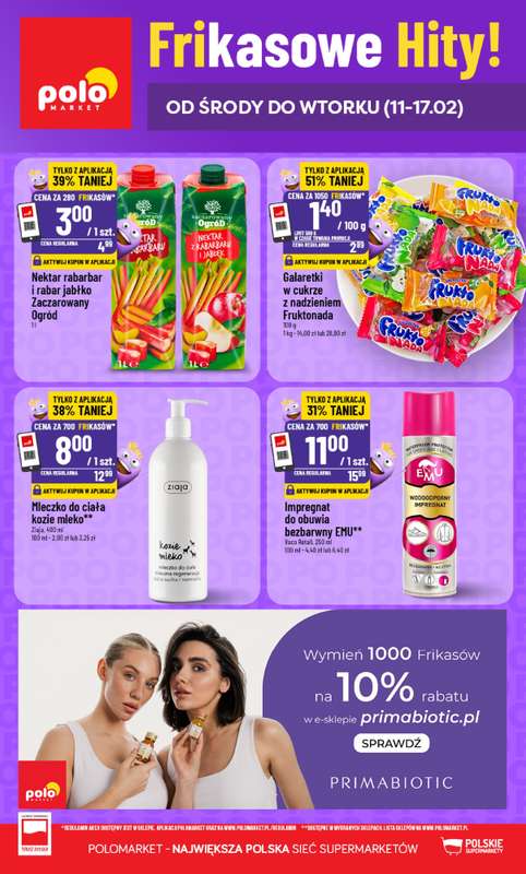 POLOmarket - gazetka promocyjna Frikasowy Katalog od środy 11.02 do wtorku 17.02