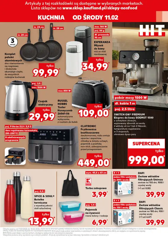 Kaufland - gazetka promocyjna Oferta Kaufland - Non Food  do środy 18.02 - strona 13