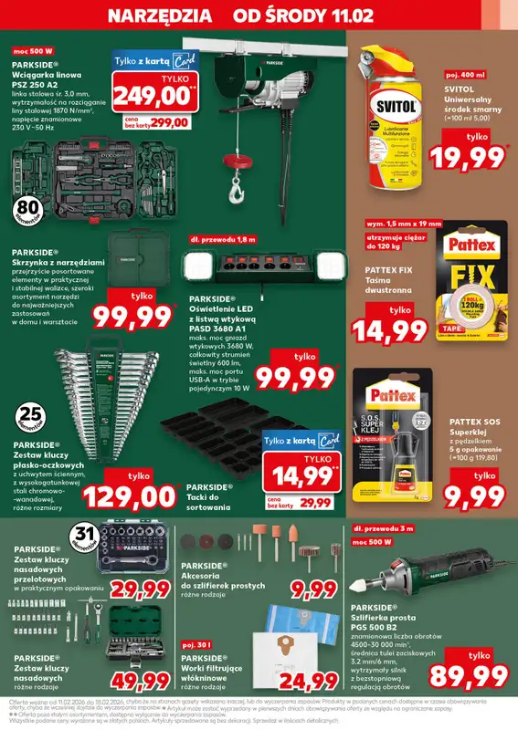 Kaufland - gazetka promocyjna Oferta Kaufland - Non Food  do środy 18.02 - strona 15