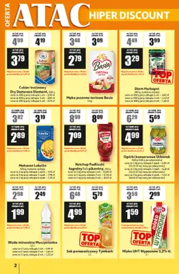 Auchan - gazetka promocyjna Gazetka ATAC Hiper Discount od czwartku 12.02 do środy 04.03 - strona 2