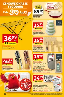 Auchan - gazetka promocyjna Gazetka 30 Lat Hipermarket Auchan od czwartku 12.02 do środy 18.02 - strona 36