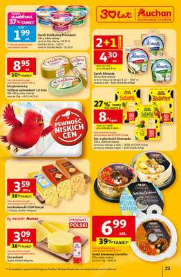 Auchan - gazetka promocyjna Gazetka 30 Lat Hipermarket Auchan od czwartku 12.02 do środy 18.02 - strona 21
