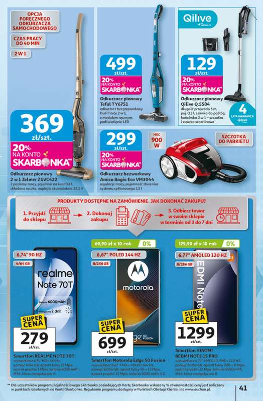 Auchan - gazetka promocyjna Gazetka 30 Lat Hipermarket Auchan od czwartku 12.02 do środy 18.02 - strona 41
