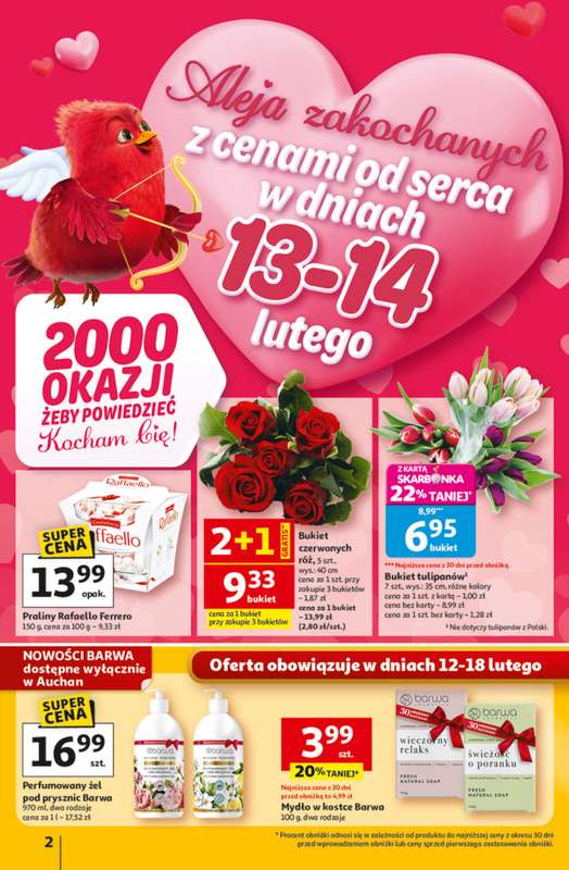 Auchan - gazetka promocyjna Gazetka 30 Lat Hipermarket Auchan od czwartku 12.02 do środy 18.02 - strona 2