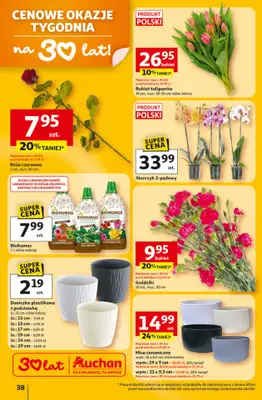 Auchan - gazetka promocyjna Gazetka 30 Lat Hipermarket Auchan od czwartku 12.02 do środy 18.02 - strona 38