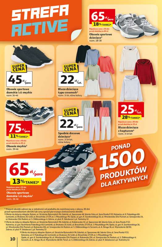 Auchan - gazetka promocyjna Gazetka 30 Lat Hipermarket Auchan od czwartku 12.02 do środy 18.02 - strona 10