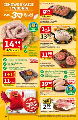 Auchan - gazetka promocyjna Gazetka 30 Lat Hipermarket Auchan od czwartku 12.02 do środy 18.02 - strona 16