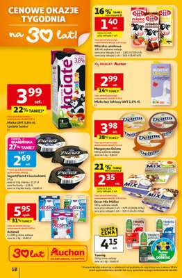 Auchan - gazetka promocyjna Gazetka 30 Lat Hipermarket Auchan od czwartku 12.02 do środy 18.02 - strona 18