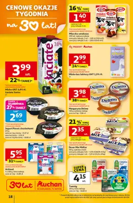 Auchan - gazetka promocyjna Gazetka 30 Lat Hipermarket Auchan od czwartku 12.02 do środy 18.02 - strona 18