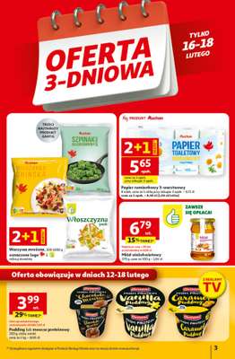 Auchan - gazetka promocyjna Gazetka 30 Lat Hipermarket Auchan od czwartku 12.02 do środy 18.02 - strona 3