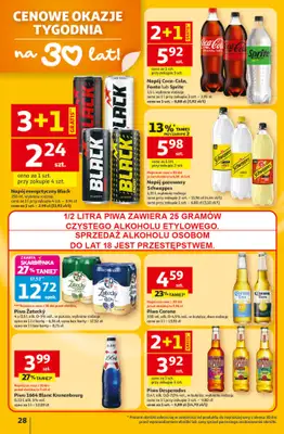 Auchan - gazetka promocyjna Gazetka 30 Lat Hipermarket Auchan od czwartku 12.02 do środy 18.02 - strona 28