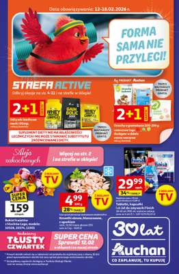Auchan - gazetka promocyjna Gazetka 30 Lat Hipermarket Auchan od czwartku 12.02 do środy 18.02